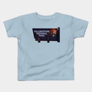 YELLOWSTONE NATIONAL PARK Kids T-Shirt